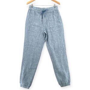 -Athleta Women's Linen Drawstring Joggers NWOT 8T